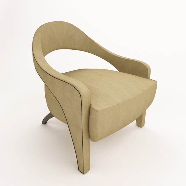 brabbu tellus armchair 3D Модель .c4d .max .obj .3ds .fbx .stl .blend 