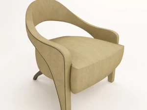 крісло Brabbu Tellus 3D Модель