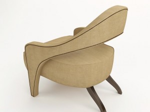 brabbu tellus armchair 3D Модель