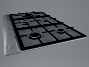 gas cooker Modèle 3D