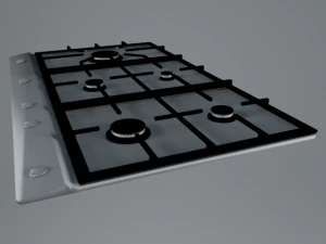 fog&atilde;o a g&aacute;s Modelo 3D