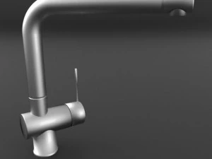 주방 수도꼭지 3D 모델
