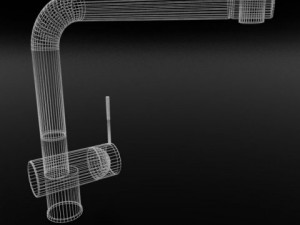 kitchen faucet 3D 모델