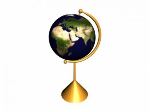 globe Modèle 3D
