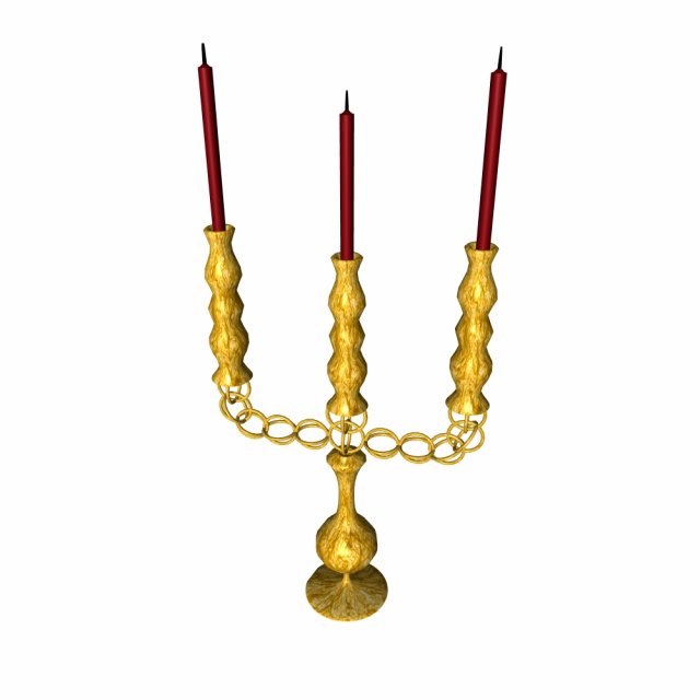 candlestick Modèle 3D .c4d .max .obj .3ds .fbx .stl .blend 