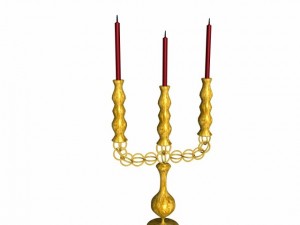 candlestick Modèle 3D
