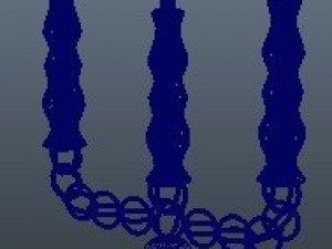 candlestick Modèle 3D