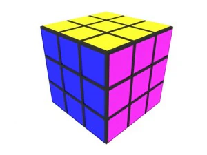 rubik cube 3D Model