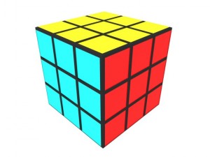rubik cube Modello 3D