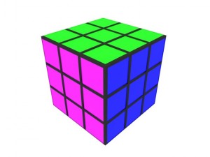 rubik cube Modello 3D