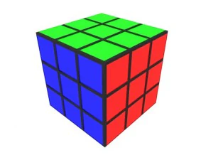 rubik cube 3D Model
