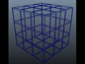 rubik cube 3D Model
