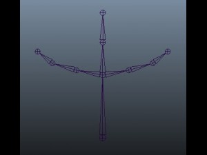 rigged snowman Modello 3D