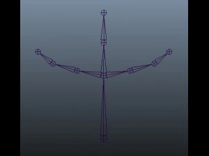 rigged snowman 3D Model