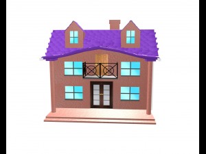 house Modello 3D