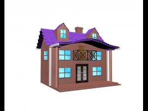 房子 3D 模型