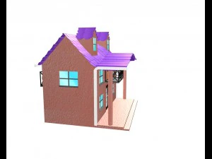 房子 3D 模型