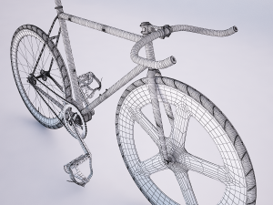 fixed gear bicycle Modelo 3D