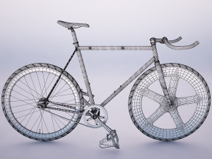 fixed gear bicycle Modelo 3D