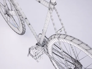 fixed gear bicycle 3D Model