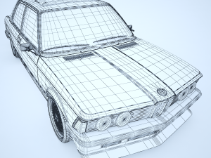 bmw e21 320 3Dモデル