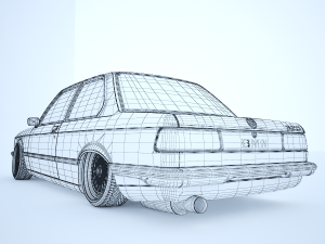 bmw e21 320 3Dモデル