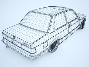 bmw e21 320 3Dモデル