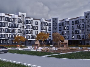 building exterior modeling design 3d Model 3D