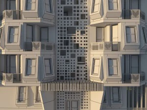 building exterior modeling design 3d 3D Model