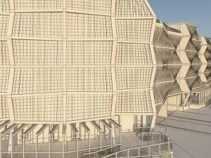 building exterior modeling design 3d 3D Model