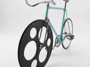bicicleta de una sola velocidad Modelo 3D
