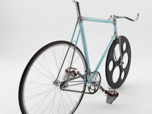 bicycle single speed Model 3D