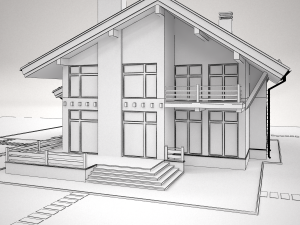 cottage 3D Модель