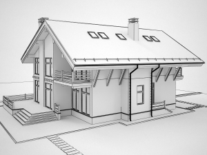 cottage 3D Модель