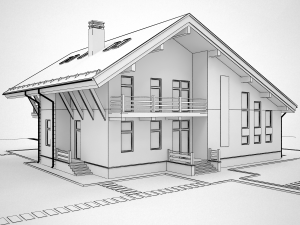 cottage 3Dモデル