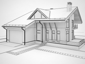 cottage 3D Модель