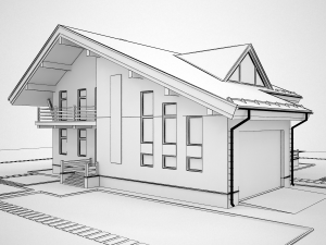 cottage 3D Модель
