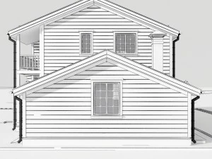 wooden house 3D Model