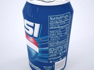 pepsi soda 3D Model