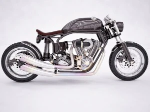 motorcycle cafe racer 3D Model