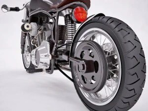 motorcycle cafe racer 3D Model
