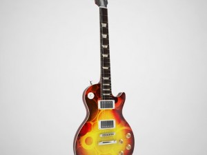 gibson les pul classic Modèle 3D