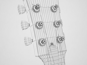 gibson les pul classic Modelo 3D