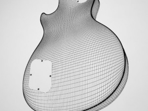 gibson les pul classic Modelo 3D