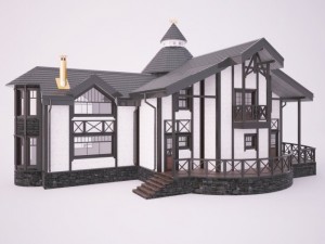 cottage 3Dモデル