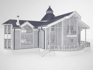 cottage 3D Model