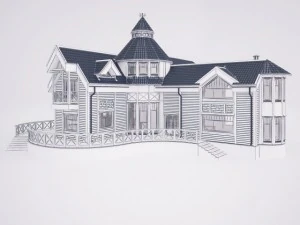 cottage 3D Model