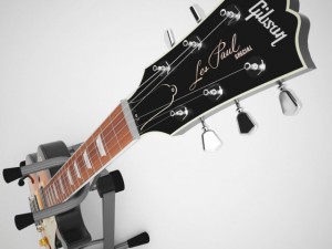 gibson les paul Model 3D