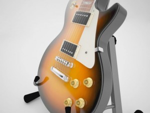 gibson les paul Model 3D