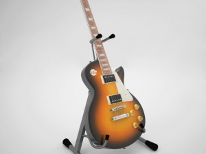 gibson les paul Model 3D
